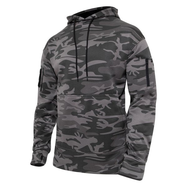 Subdued Camo Concealed Carry Hooded Sweatshirt