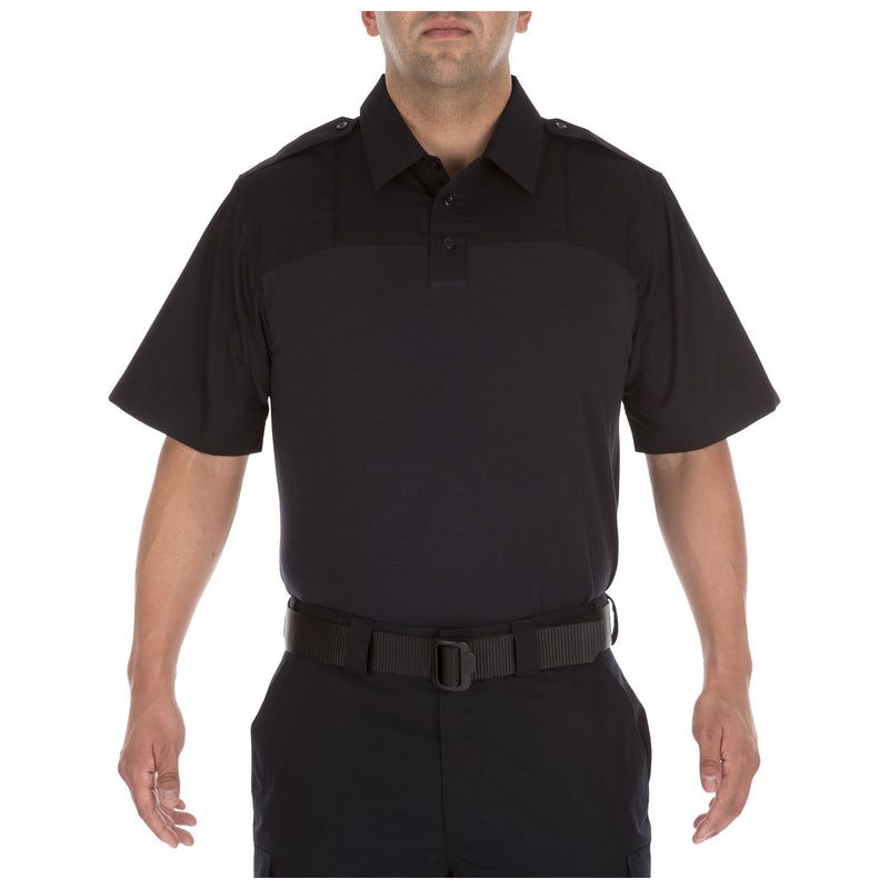 DASG Customized 5.11 Taclite PDU Short Sleeve Under Carrier Shirt | Midnight Navy