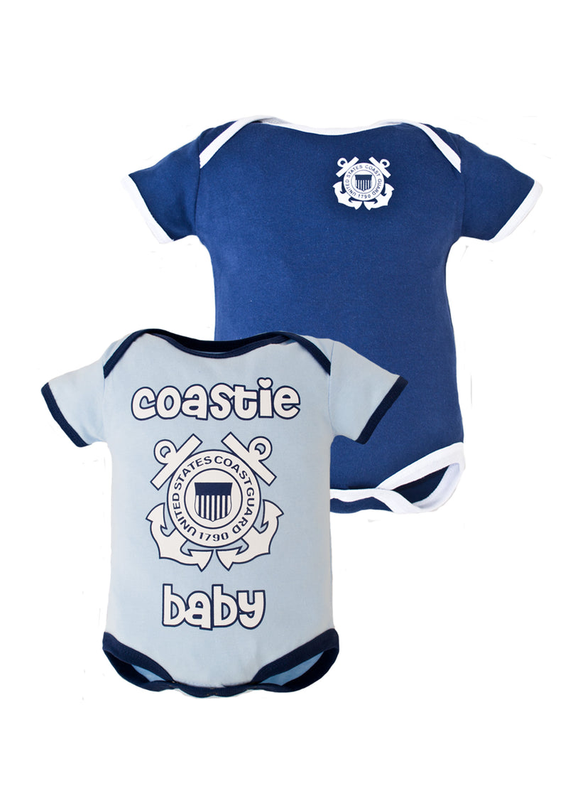 Coast Guard Infant Bodysuits | 2 Pack