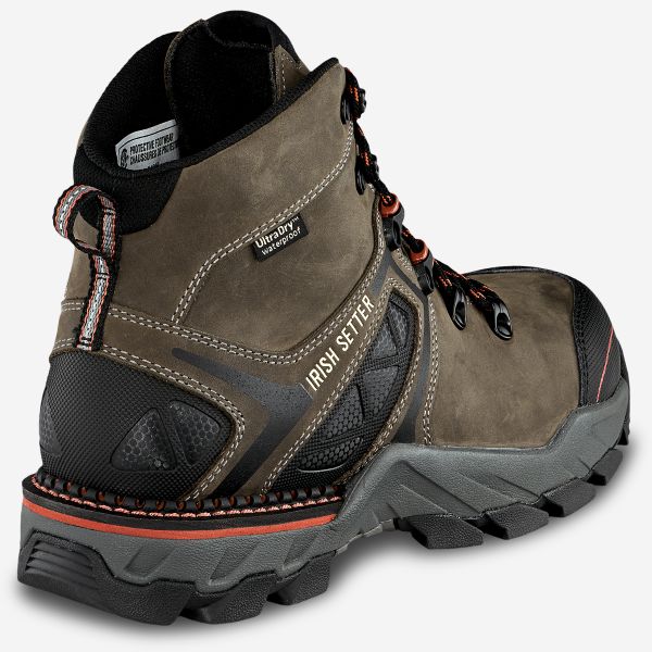 Irish Setter Crosby 6-Inch Waterproof Leather CSA Safety Toe Boot