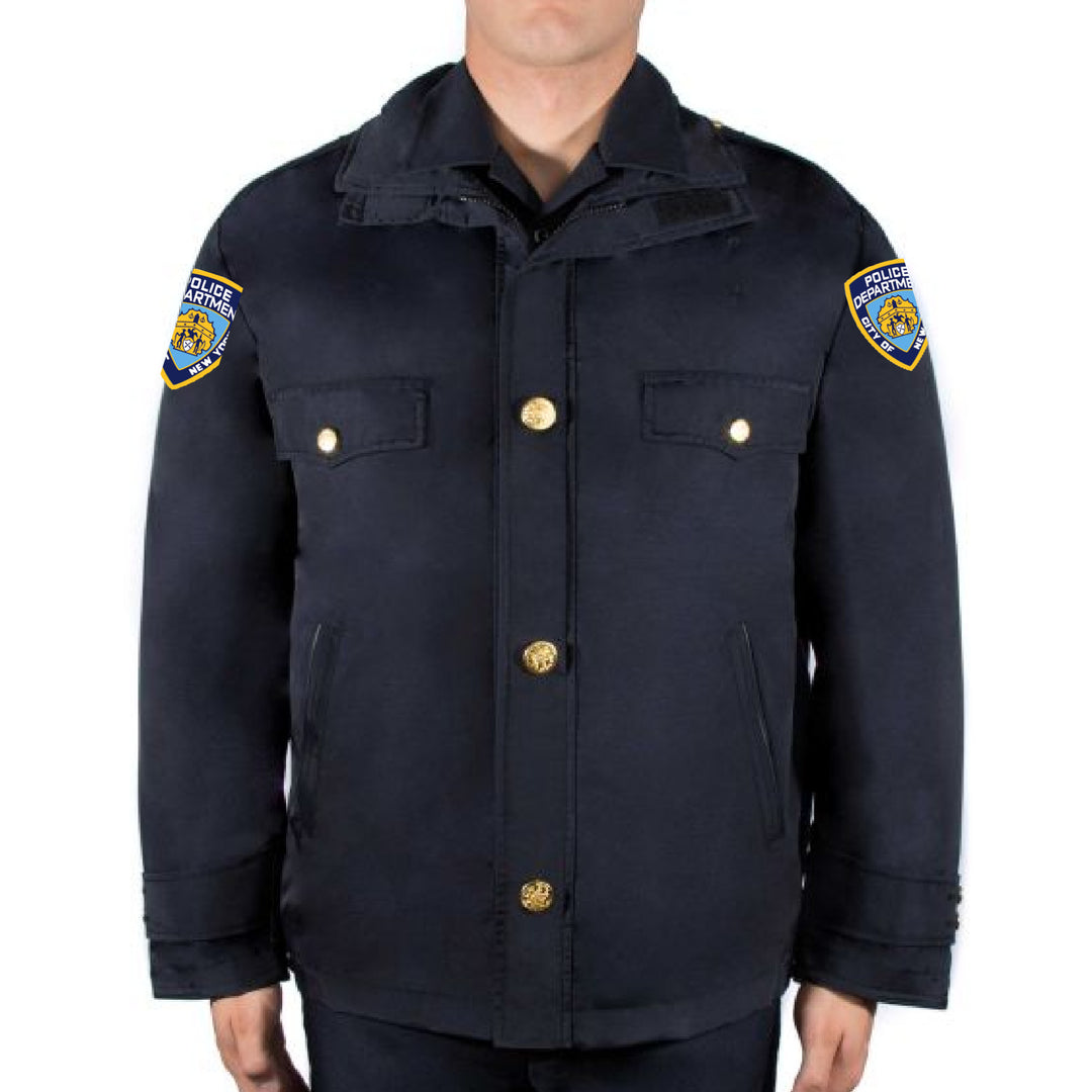Blauer NYPD Hip Length Winter Coat with Patches Harriman Army-Navy Blauer NYPD Hip Length Winter Coat with Patches Harriman Army-Navy