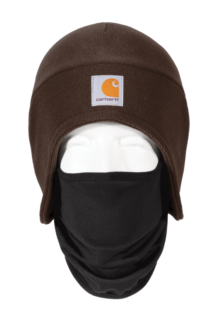 Fleece 2-in-1 Headwear | Black, Brown