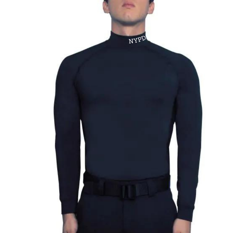 NYPD Mock Turtleneck | Dark Navy