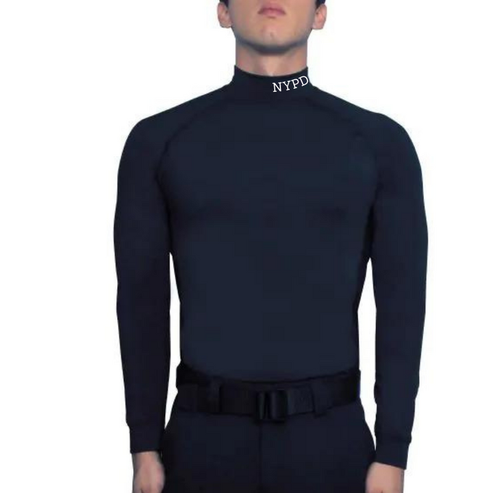 NYPD Mock Turtleneck | Dark Navy