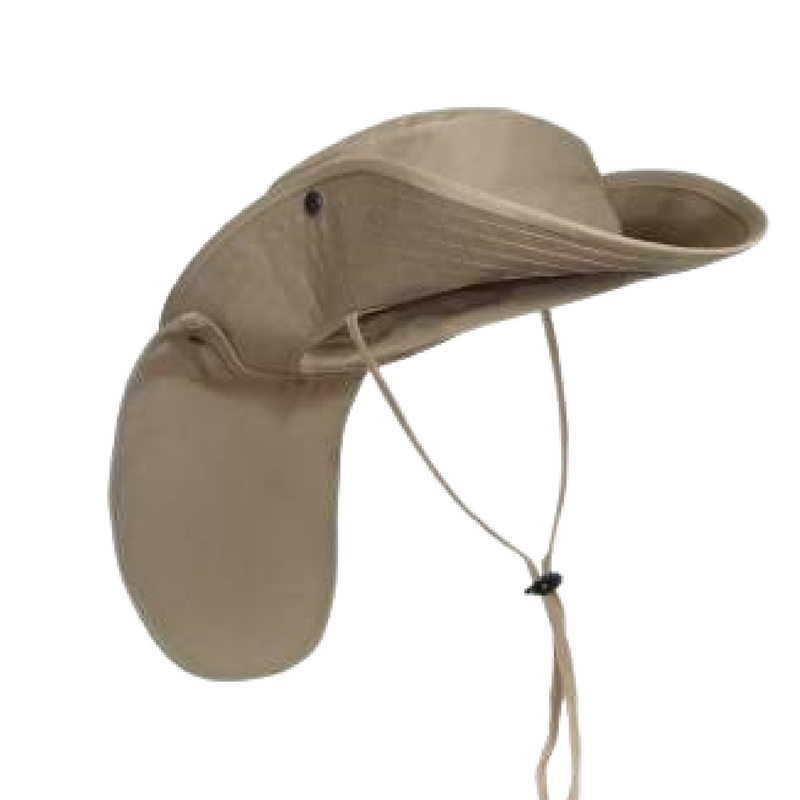 Adjustable Boone hat with Removable neck Cover