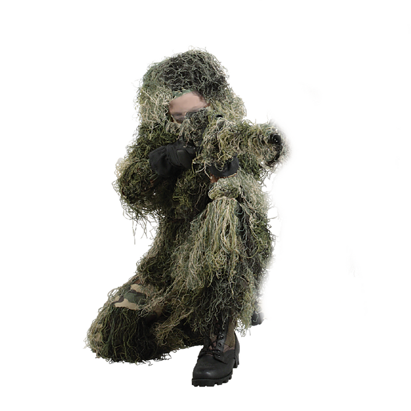 Kids Greens Camo Ghillie Suit | 2 Sizes