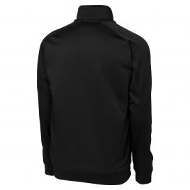 Sport-Tek Tech Fleece 1/4-Zip Pullover Sweatshirt | Black, Navy