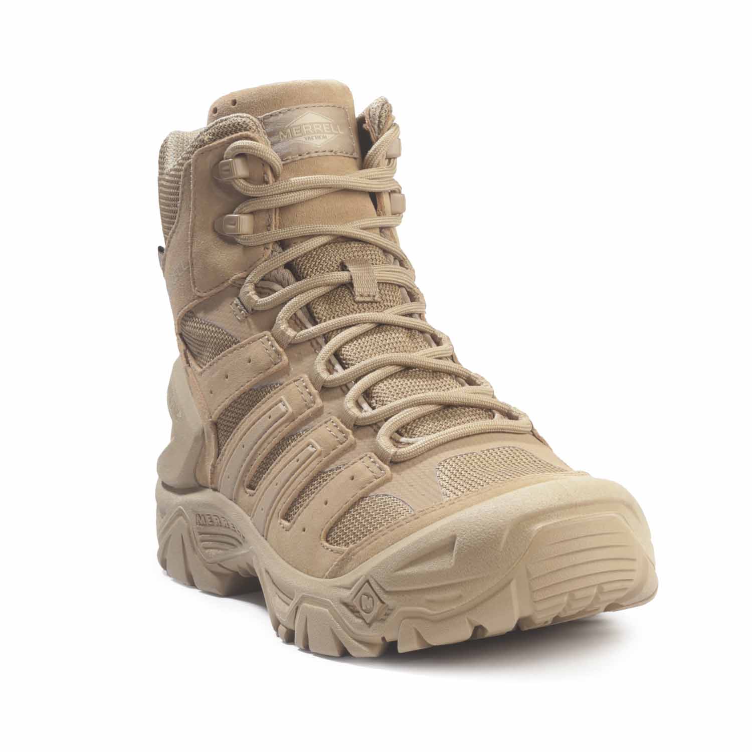 Merrell Strongfield Tactical 6 Waterproof Boot Coyote Harriman Army Navy