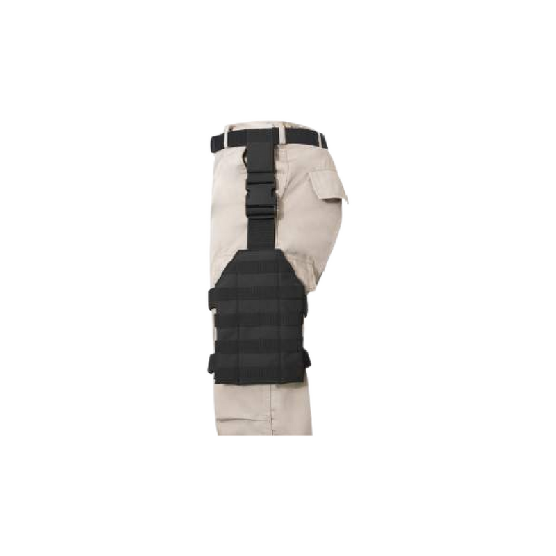 Molle Drop Leg Panel | Black or Coyote Brown