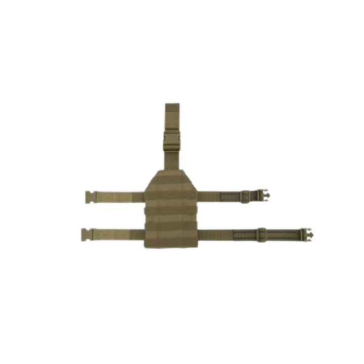 Molle Drop Leg Panel | Black or Coyote Brown