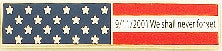 911 American Flag Citation Bar