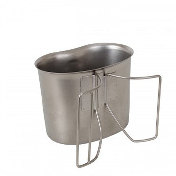 GI Style Stainless Steel Canteen Cup - STNLSS STE