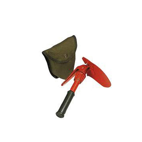 Orange Mini Pick & Shovel with Cover