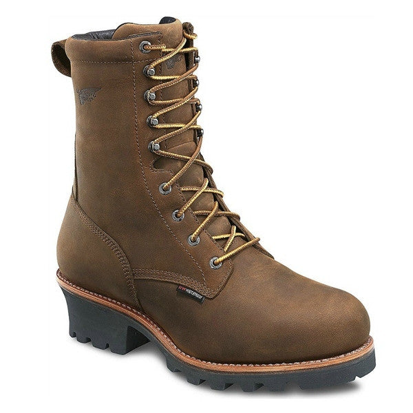 616 Red Wing Waterproof Soft Toe 9 inch Logger