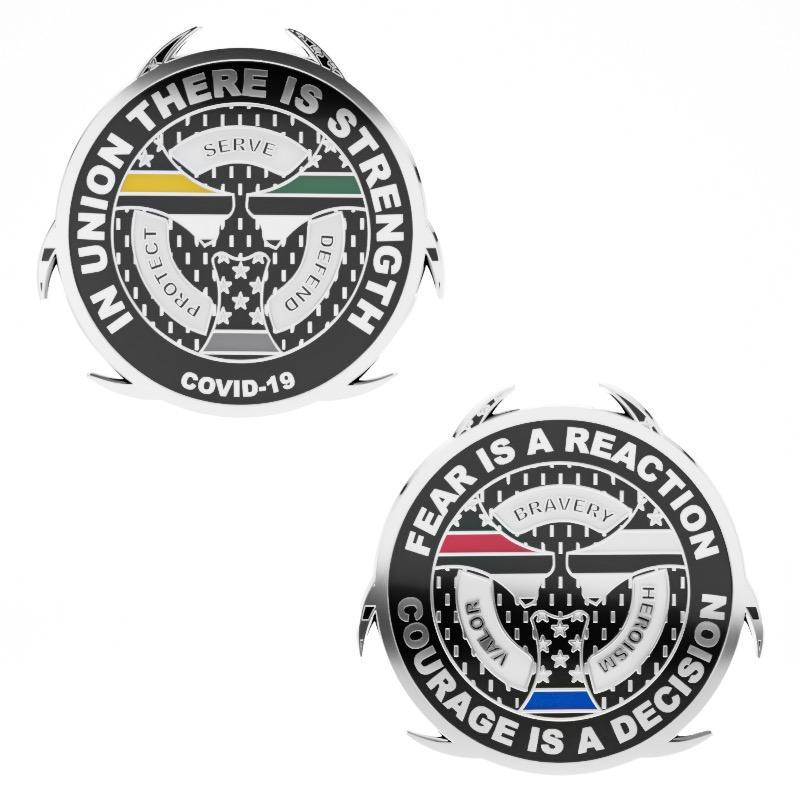 Covid Challenge Coin