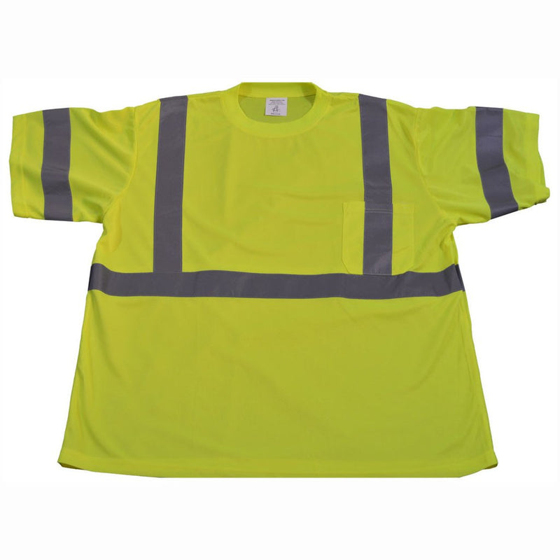 ANSI Class 3 Lime Mesh Short Sleeve Shirt