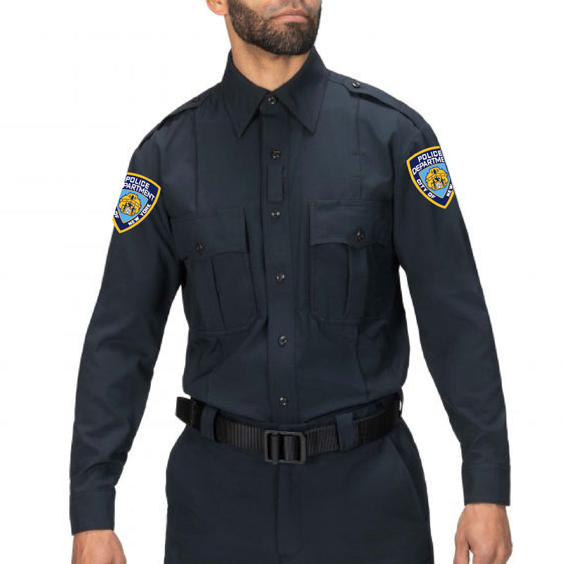 Blauer Long Sleeve NYPD FlexRS Super Shirt with NYPD patches