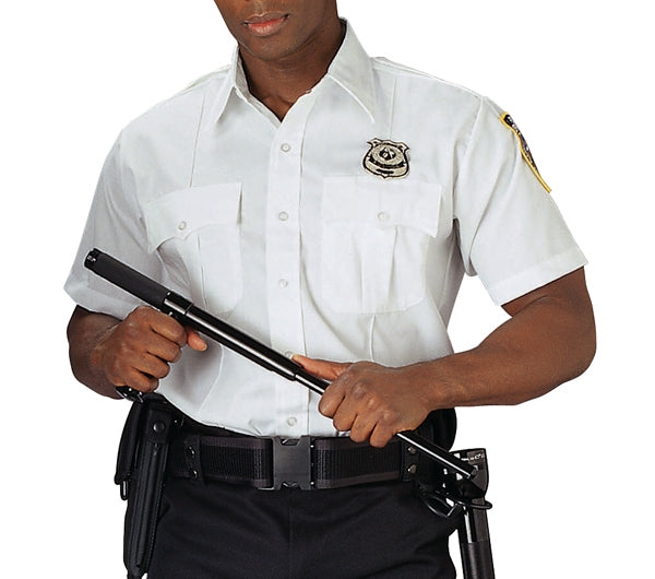 White Short Sleeve Uniform Shirt