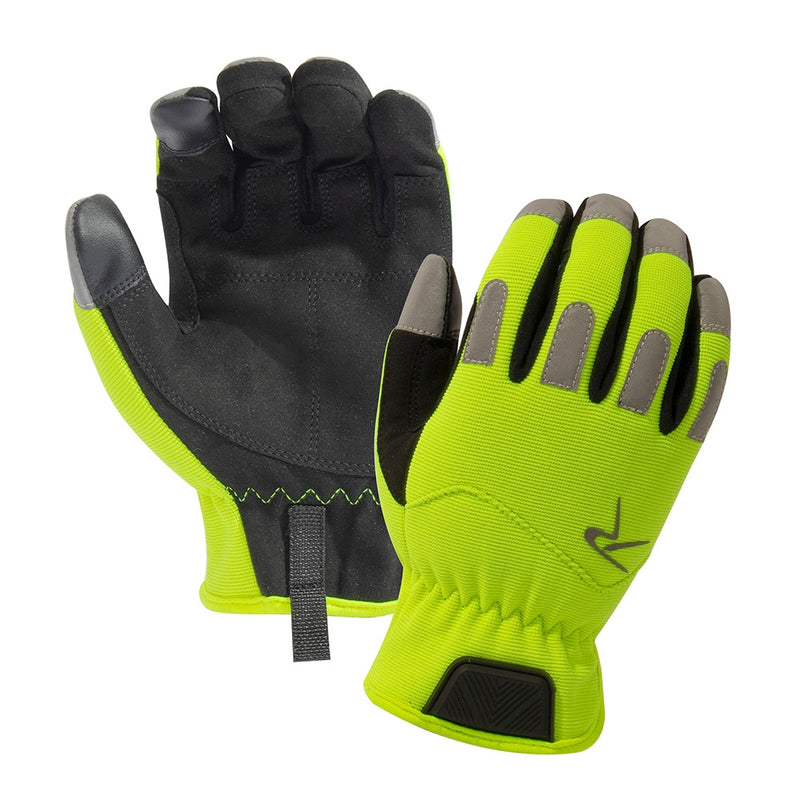 Rothco Safety Green Rapid Fit Duty Gloves