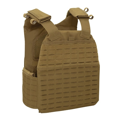 LASER CUT MOLLE PLATE CARRIER VEST | Black, Coyote, Olive