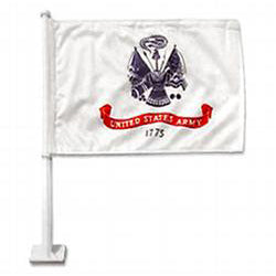 Double Sided 2 Ply Car Flags | USA, Army, Navy, Marine