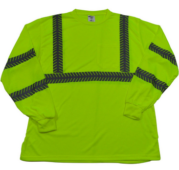 Hi Vis Class 3 Long Sleeve Jersey