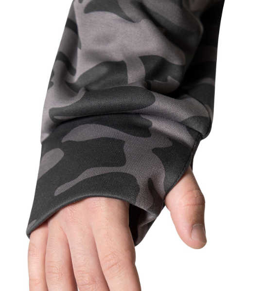 Subdued Camo Concealed Carry Hooded Sweatshirt