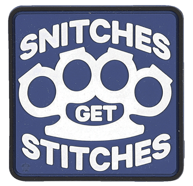 Snitches Morale - Rubber Patch
