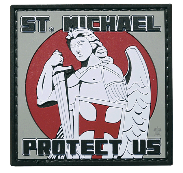 St. Michael Morale - Rubber Patch