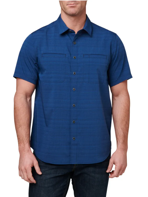5.11 Ellis Short Sleeve Shirt | Pacific Navy – Harriman Army-Navy