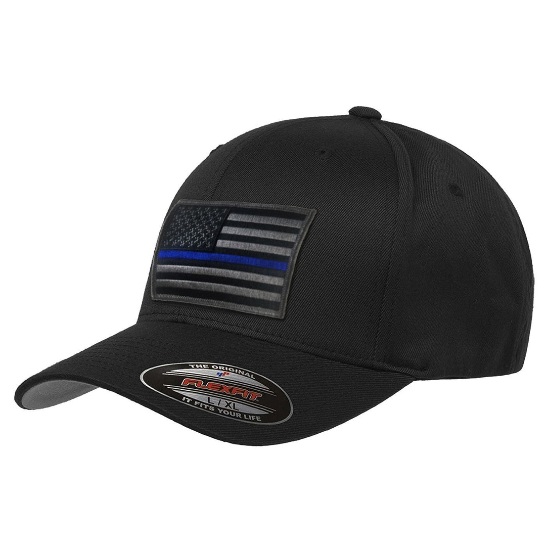 Thin Blue Line FLEXFIT Subdued Flag Hat