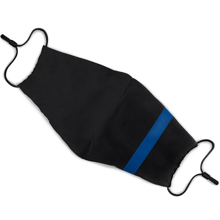 Low Profile Mask in Red Line (Firefighter) & Blue Line (Police)