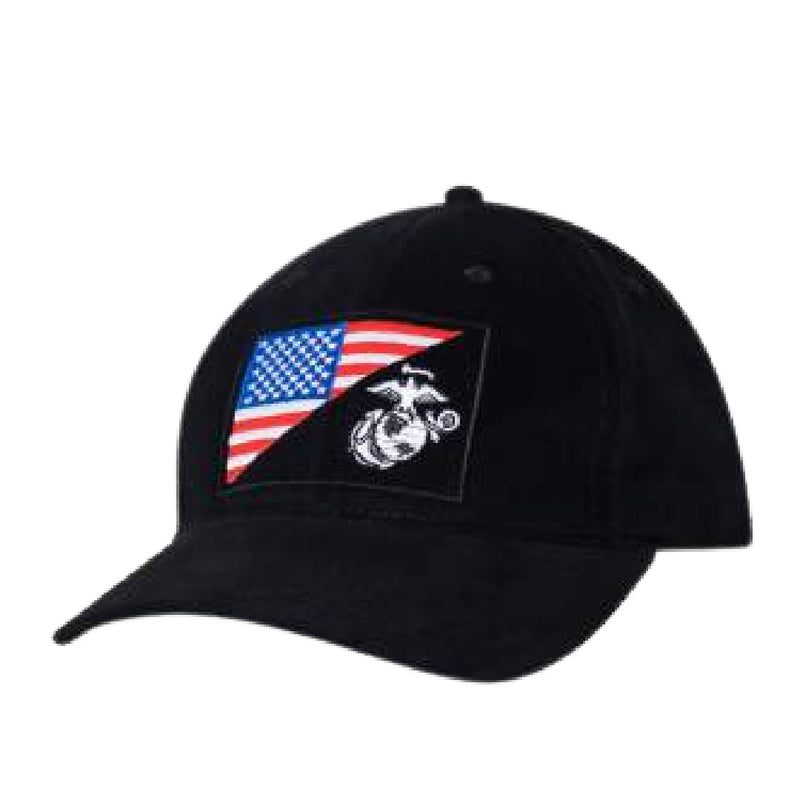 USMC / Flag Low Profile Ball Cap