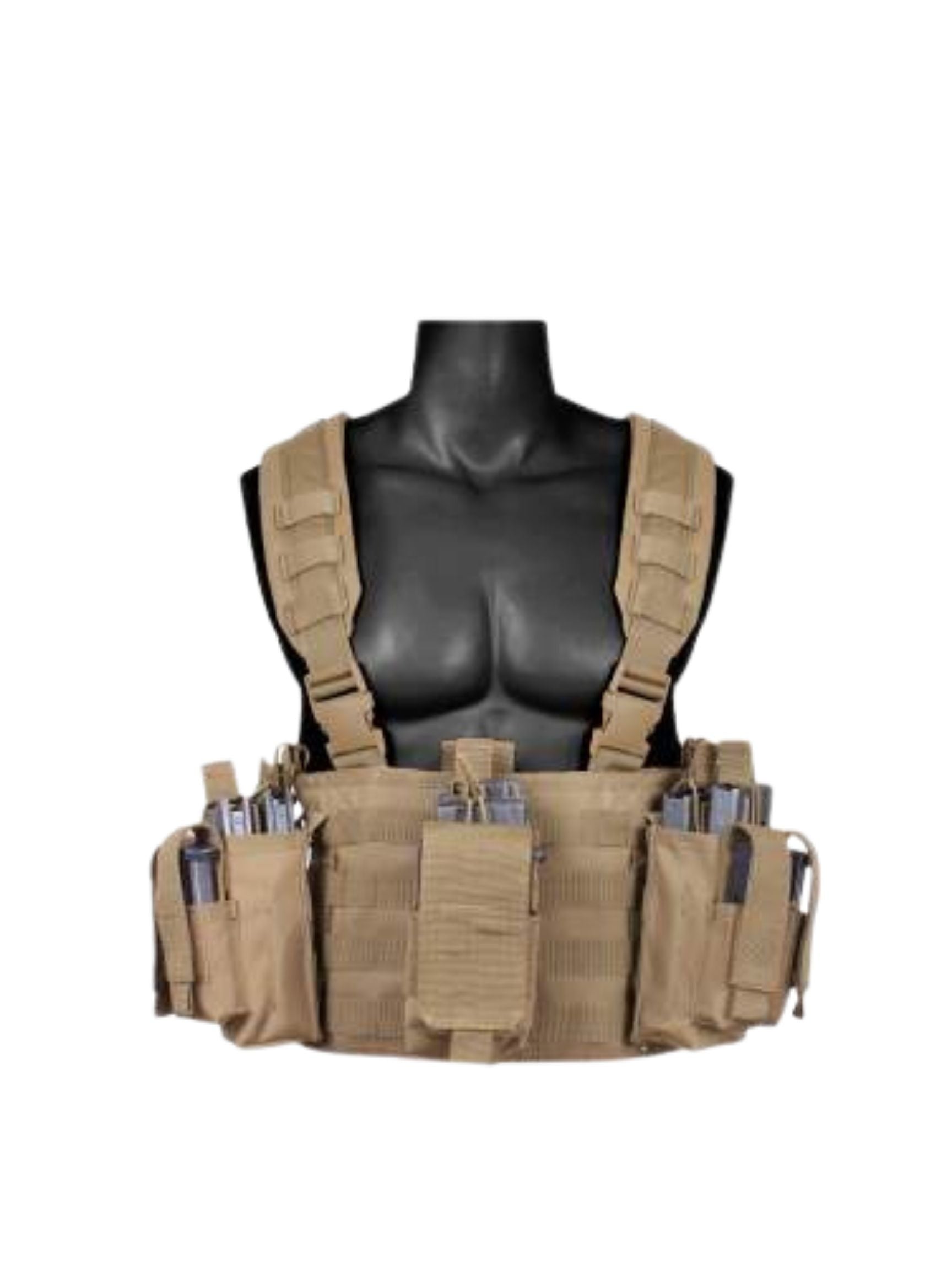 Rothco Operators Tactical Chest Rig | Black, Coyote – Harriman Army-Navy