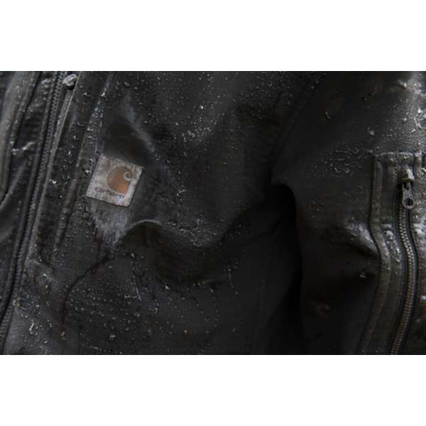 Carhartt Soft Shell Rough Cut Jacket in Black