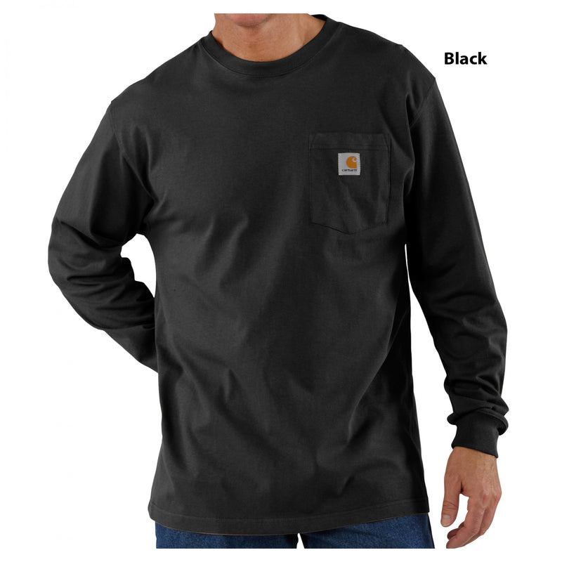 Carhartt Long Sleeve Pocket Tee | Multiple Colors