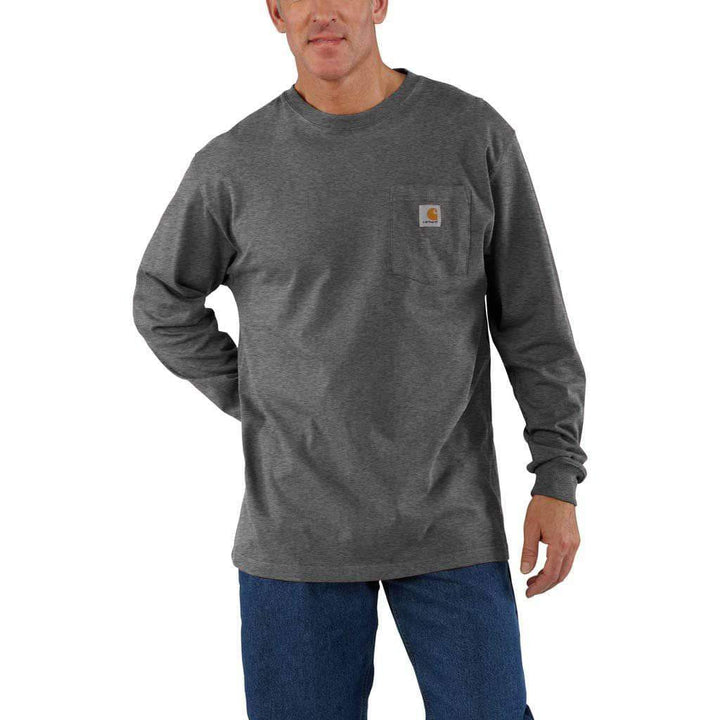 Carhartt Long Sleeve Pocket Tee | Multiple Colors