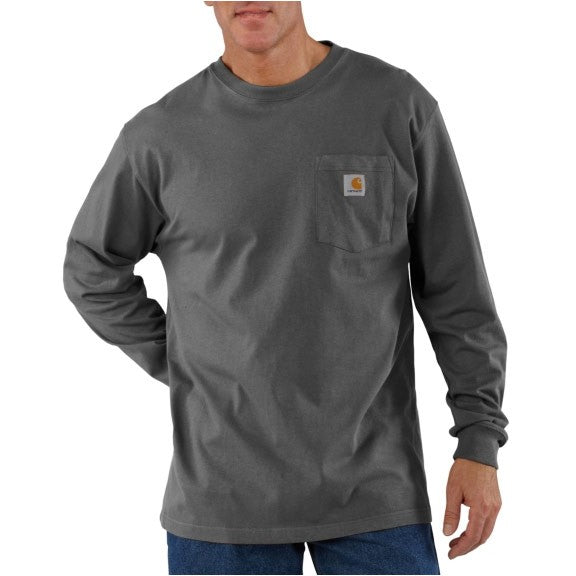 Carhartt Long Sleeve Pocket Tee | Multiple Colors