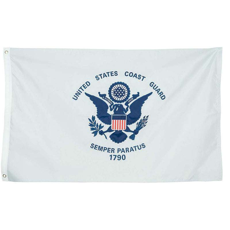 United States Coast Guard Double Sided Embroidered Flag | Multiple Sizes