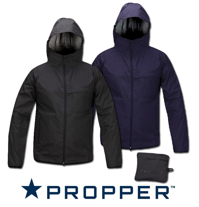 Propper Packable Waterproof Jacket | Black