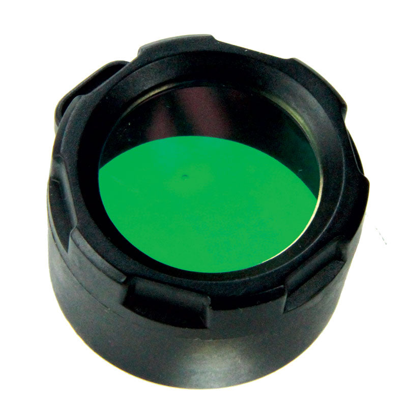 Colored Tactical 25 mm Flashlight Bezel Head Filter | Blue, Red & Green