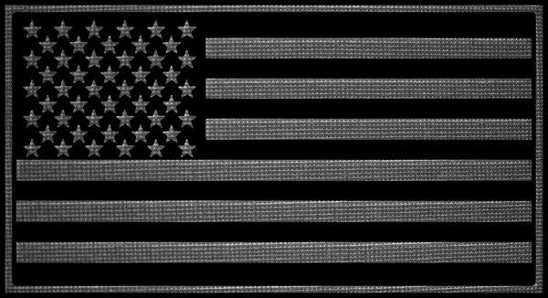 Flag Patch Velcro | Dark Grey