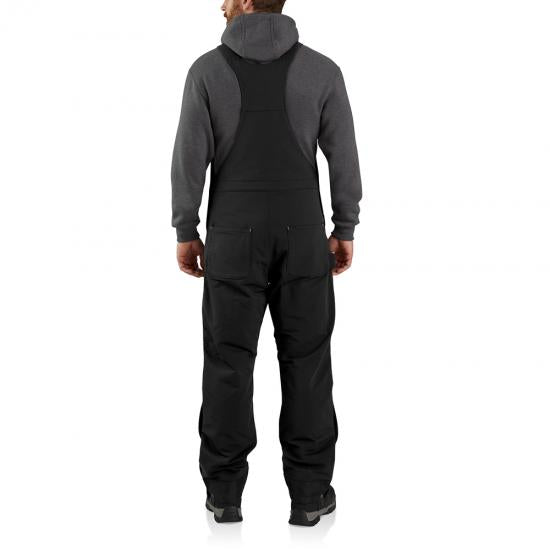 Carhartt Super Dux™ Relaxed Fit Insulated Bib Overall in Black