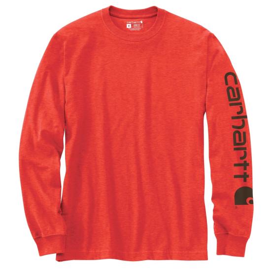 Carhartt Long Sleeve Signature Logo Tee | Multiple Colors