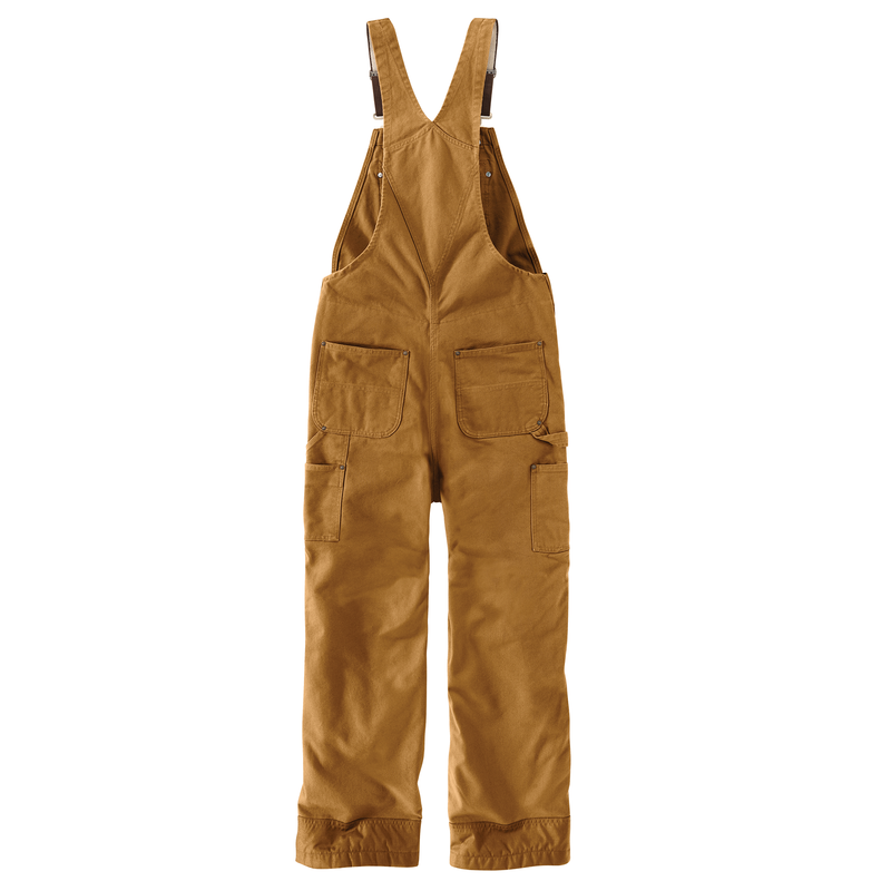 New Updated Carhartt heavyweight lined Bib Overalls | Brown or Black