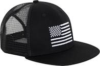 USA flag Patriotic Trucker Hat in Full Color or Subdued