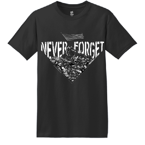 Never Forget Tee Shirt | Black
