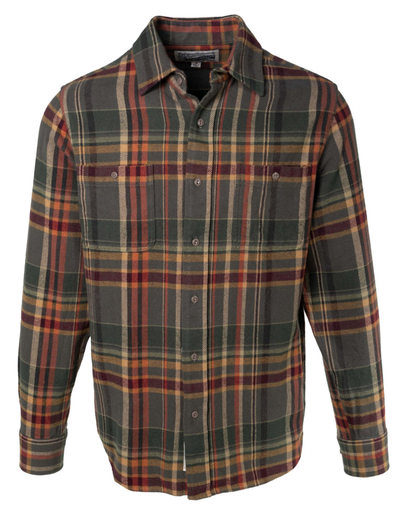 Heavyweight Soft brushed plaid Flannel Shirt | Multiple Colors