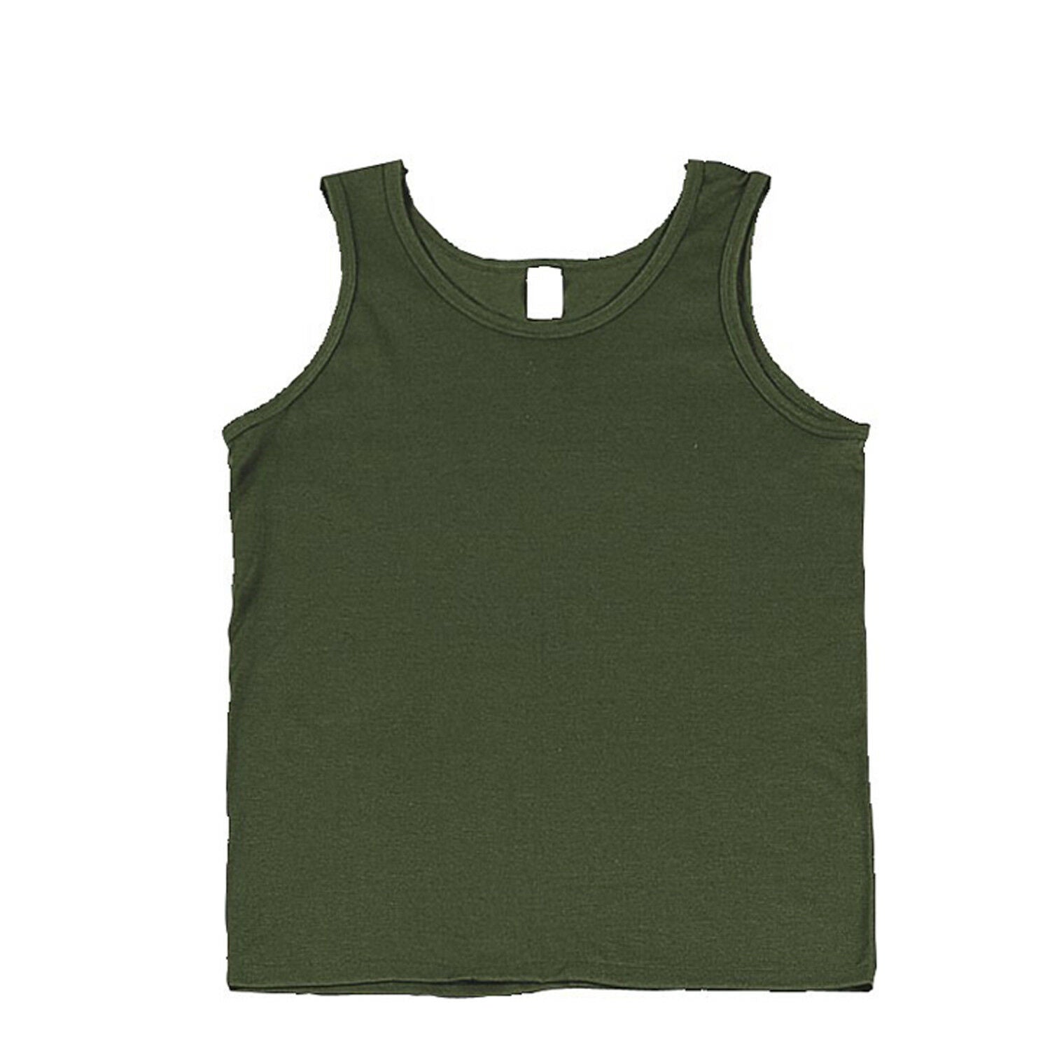 HYKE　OLIVE DRAB　TANK TOP Men's Rib Tank Top in Olive Green | Shop now — CDLP