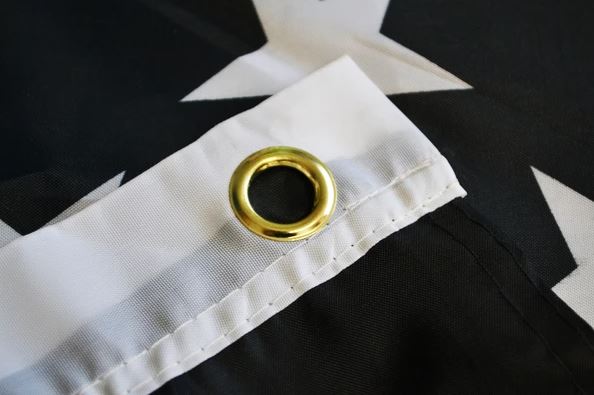 Thin Gold Line Flag with Grommets| 3x5